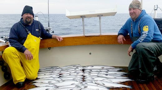 Big Daddy Charters LLC algoma wi fishing guide bryan wiesner